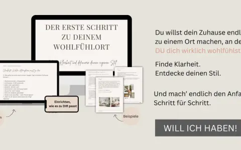 Ein Moodboard hilft, Klarheit zu finden und deinen Stil zu entdecken. Es ist der erste Schritt zum Wohlfühlort Zuhause.