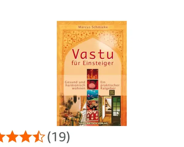 Buchcover "Vastu für Einsteiger" von Marcus Schmike. Ein Ratgeber für gesundes und harmonisches Wohnen nach Vastu Shastra.